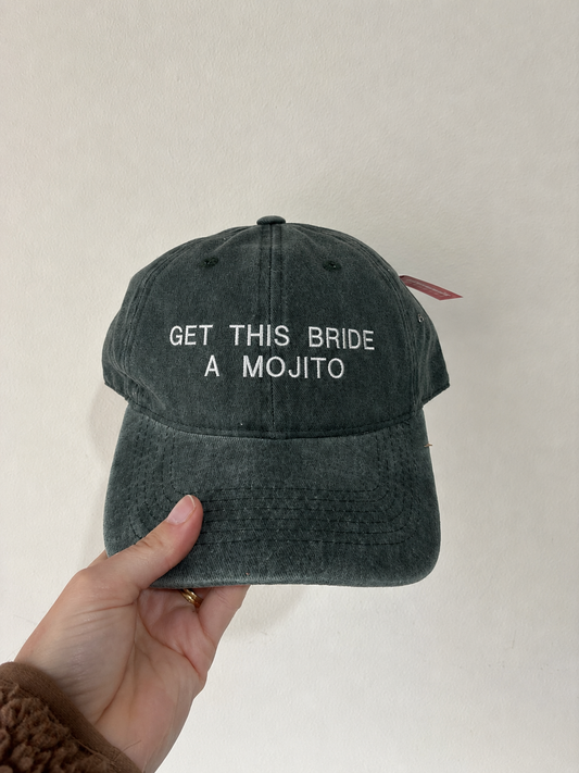 Bride Hat - Get This Bride a Mojito!