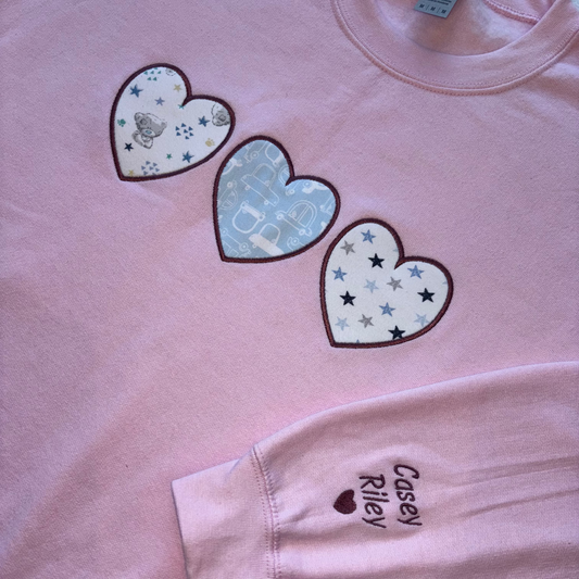 Keepsake Sweatshirt - Love Hearts