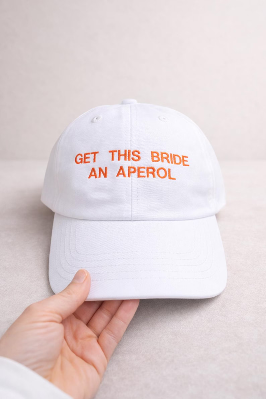Bride Hat - Get This Bride An Aperol
